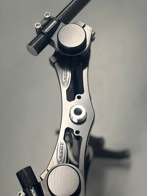McCoy Motorsports Machined Billet Aluminum Hayabusa GRUDGE Trees 43mm 1/2" Offset