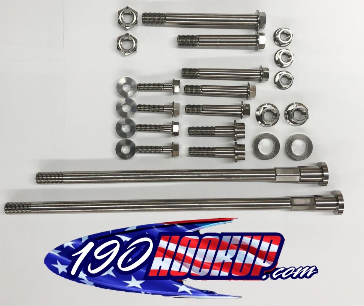 Titanium Hardware Kit, Engine and Suspension, Kawasaki ZX-14R (06-23)