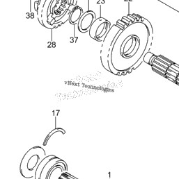 Suzuki OEM 2nd Gear Driven GSXR1000 (05-08)