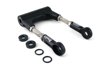 Brock&#39;s Window Link Kit Adjustable (5&quot; Rod) BMW S1000RR (10-19), HP4 (12-15), S1000R (14-20), and S1000XR (15-19)