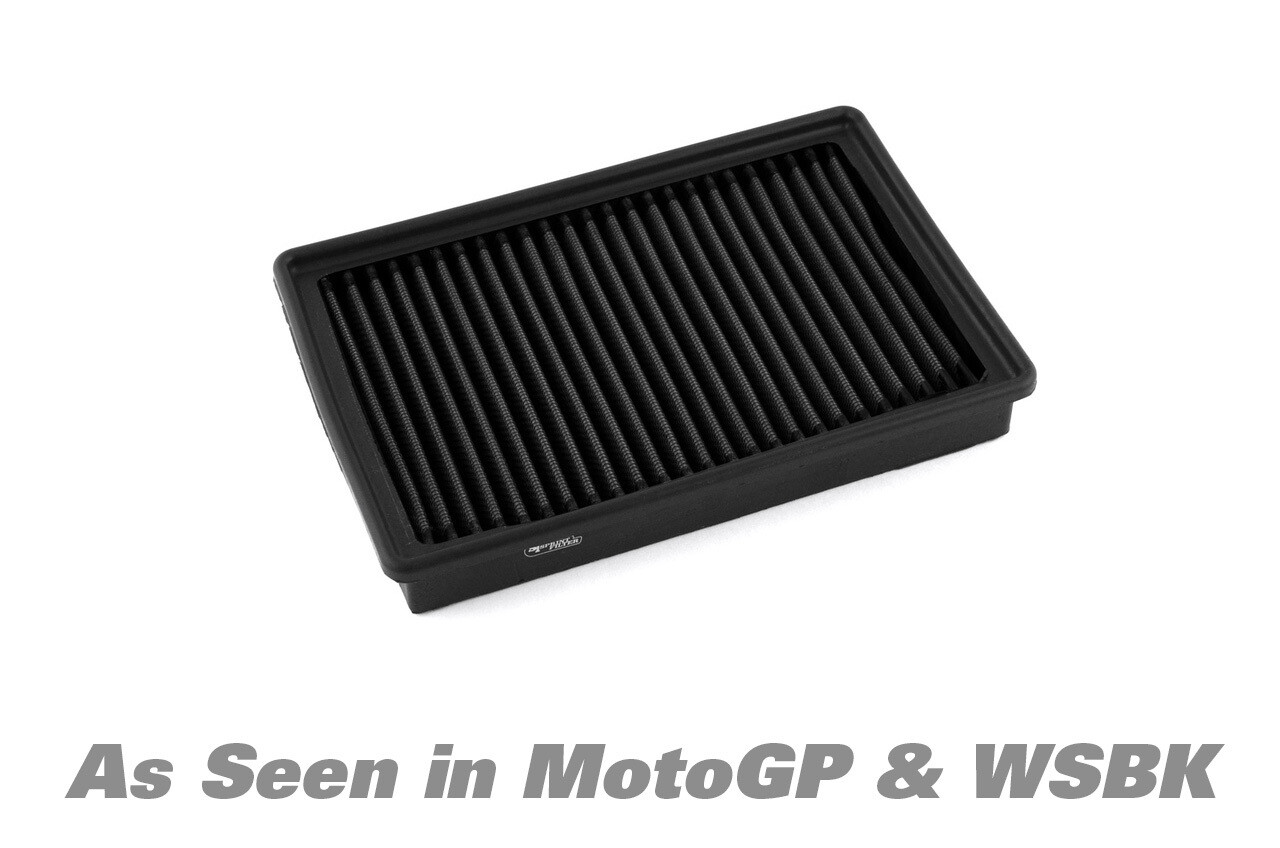 Sprint Filter P08 F1-85 BMW S1000RR (10-19), HP4 (12-15), S1000R (14-20), and S1000XR (15-19)
