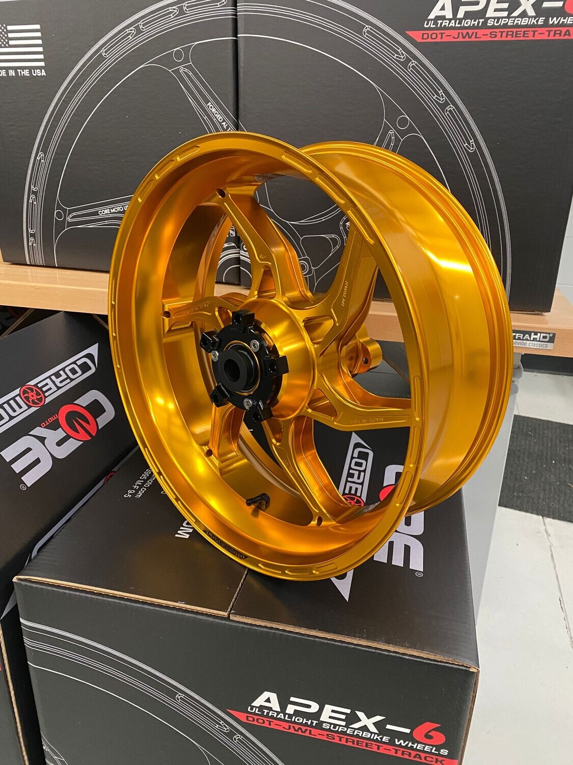 m APEX-6 FORGED CORE MOTO WHEELS