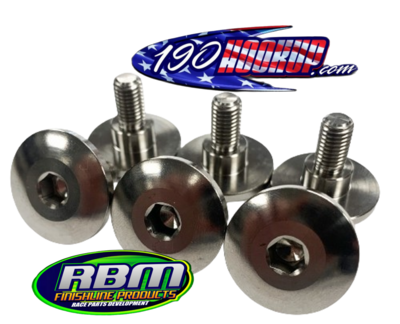 Titanium Valve Cover Bolts, Suzuki Hayabusa (99-24), GSXR1000 (01-24)