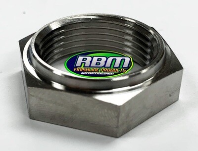 Titanium Inner Clutch Hub Nut, Suzuki Hayabusa (99-24), GSXR1000 (01-24), GSXR750 (96-24), GSXR600 (97-24)