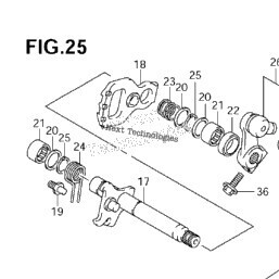 Himaさん専用 SUZUKI OEM SHIFT SHAFT, GEAR HAYABUSA (99-07)