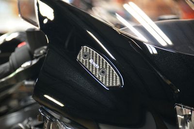 Brock's Carbon Fiber Mirror Block Off Suzuki Hayabusa (22-24)