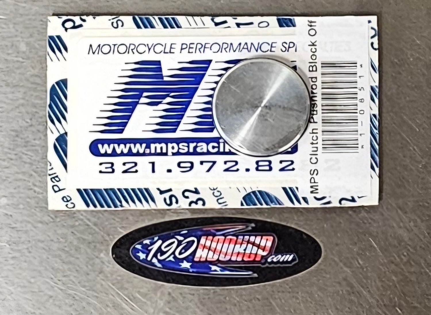 MPS Slider Clutch Pushrod Block Off