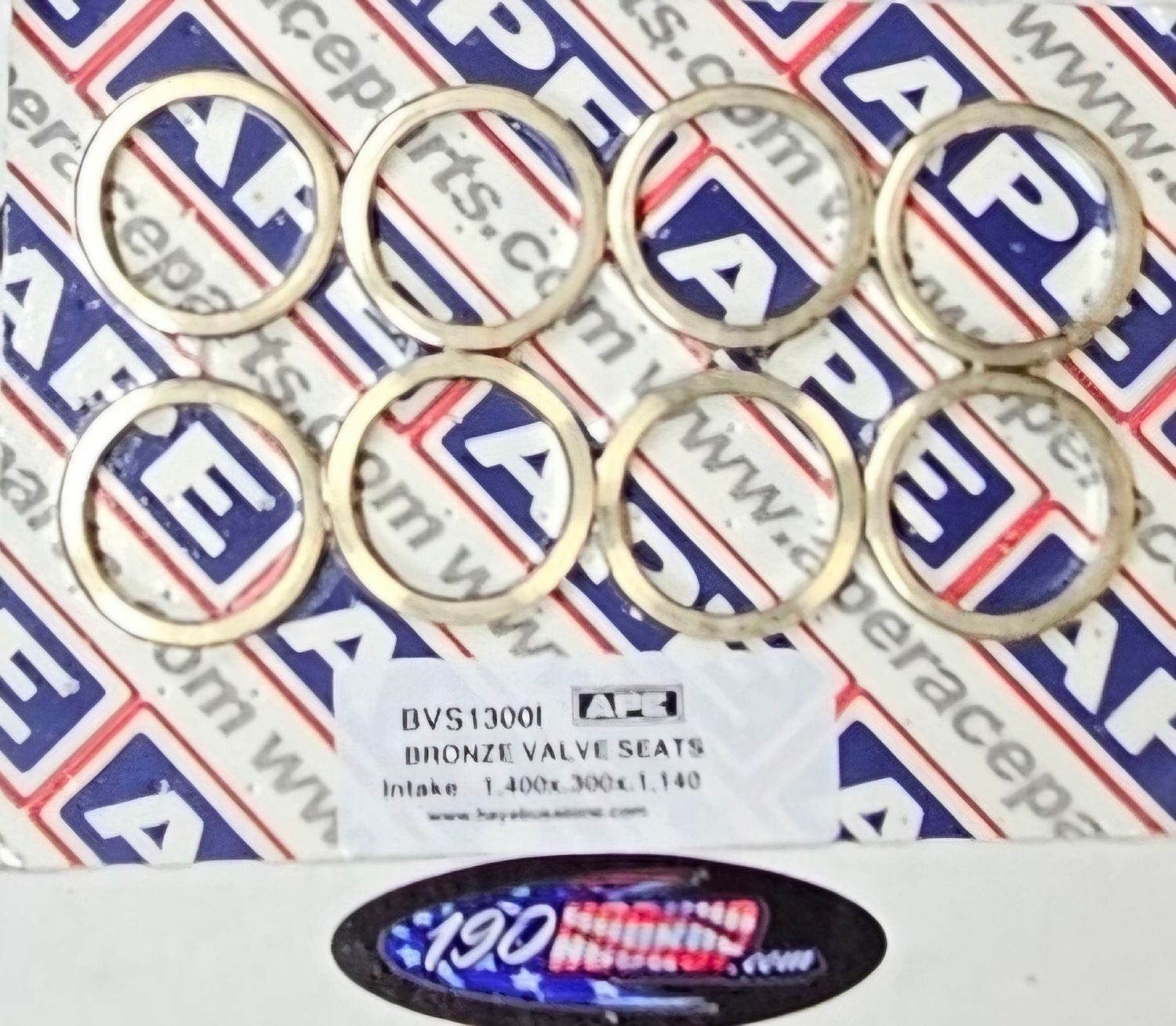 HAYABUSA / ZX14 OVERSIZE BRONZE VALVE SEATS INTAKE