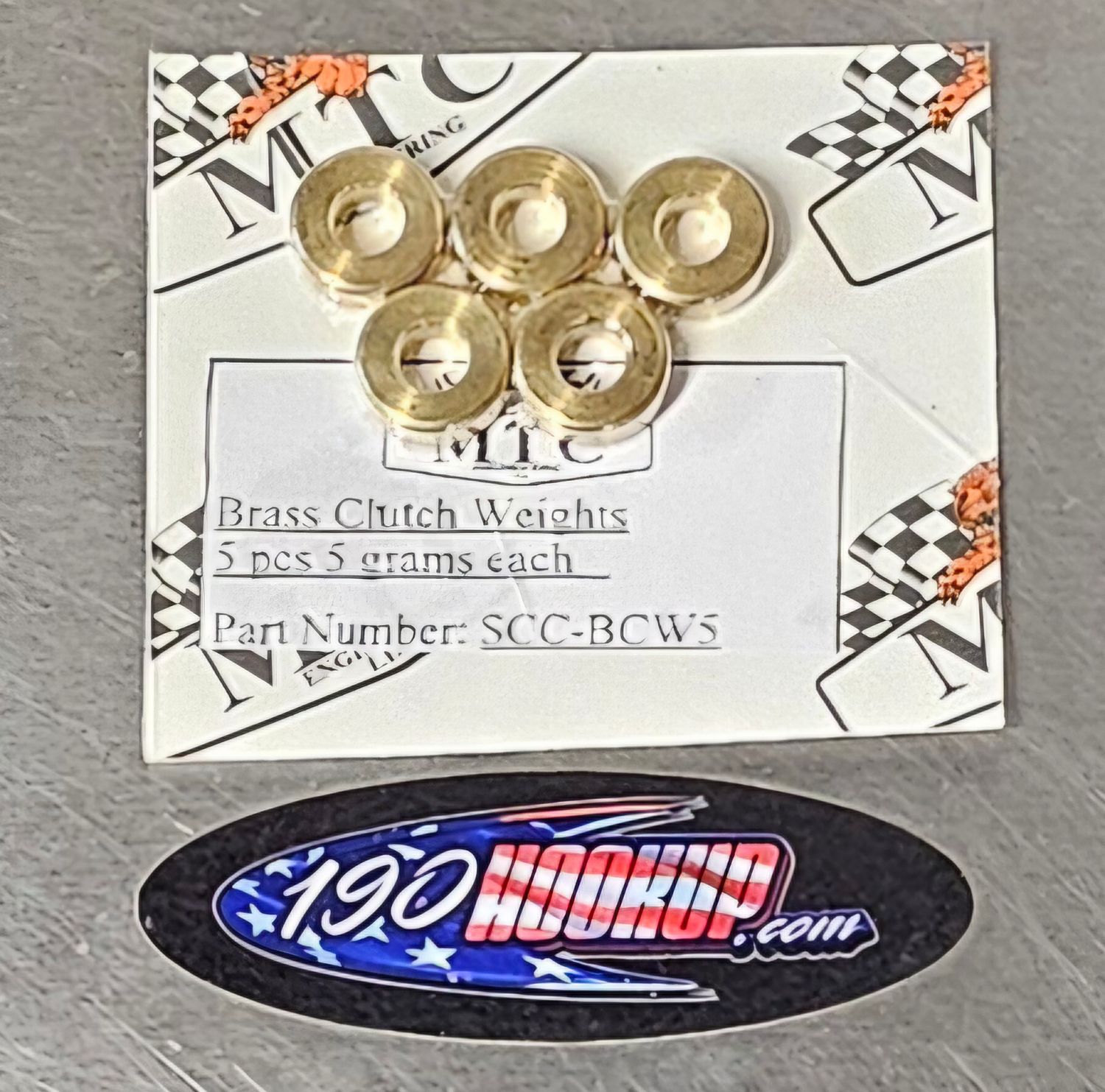 CLUTCH WEIGHTS 5 GRAM
