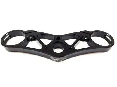 VooDoo Custom Motorcycle Components  TOP TRIPLE TREE HAYABUSA 99-25 BLACK