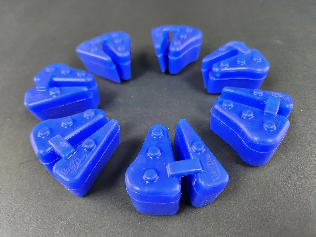 VooDoo Custom Motorcycle Components  CUSH DAMPER 98-01 R1 04-14 R1 15-18 R1S 06-24 R6 BLUE POLYURETHANE