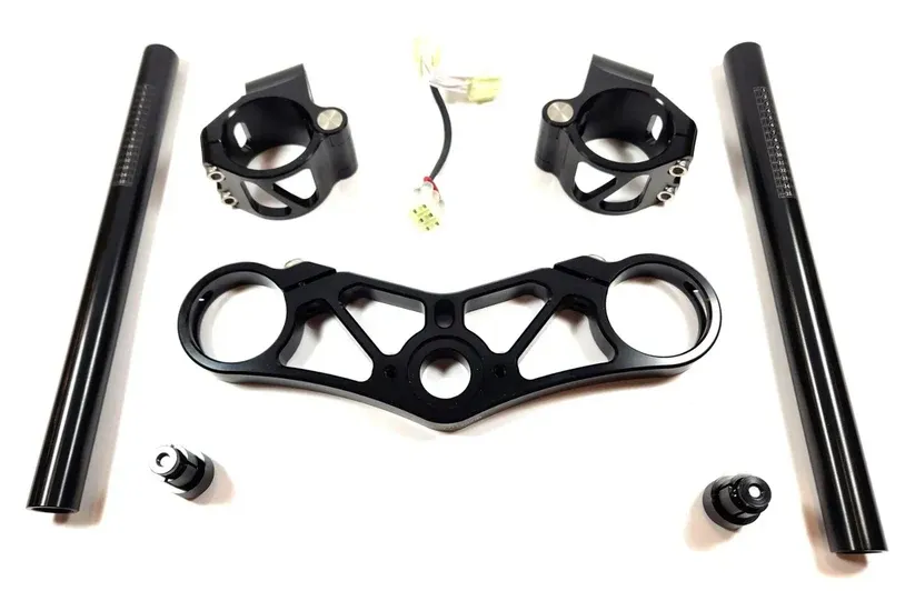 VooDoo Custom Motorcycle Components  TOP TRIPLE TREE KIT HAYABUSA 99-07 BLACK