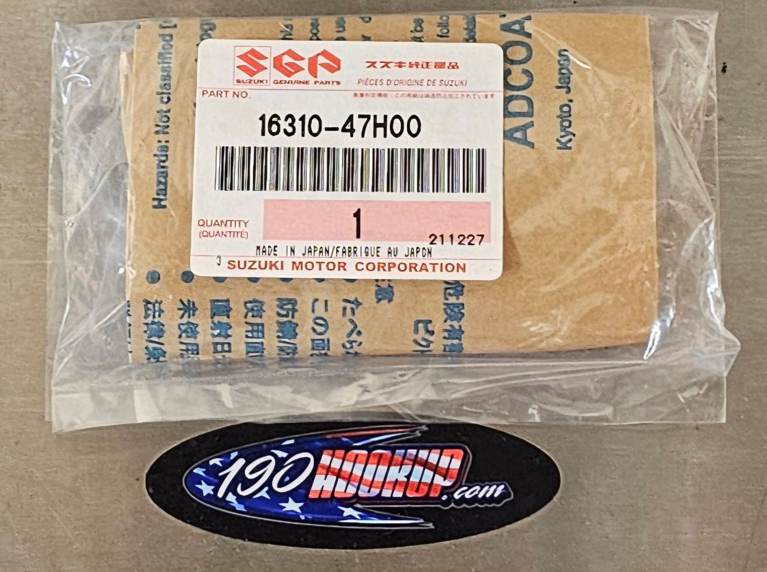 SUZUKI OEM OIL PUMP DRIVE CHAIN GSXR1000 (09-24)