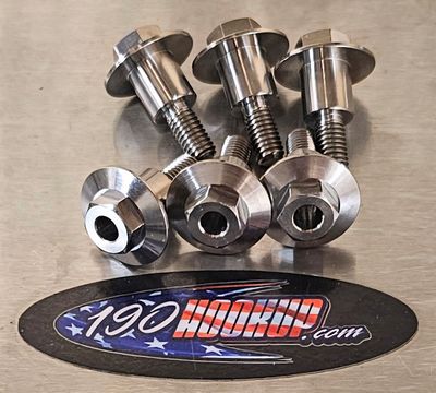Titanium Valve Cover Bolts, Kawasaki ZX-14/R (06-25), ZX-10R, (08-10)