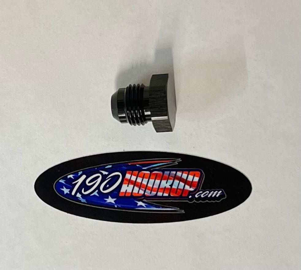 6AN Nitrous Line Plug