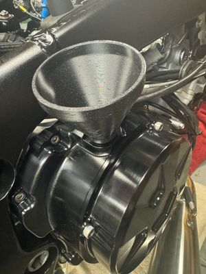 G Force 3D Printed Screw In Oil Fill Funnel