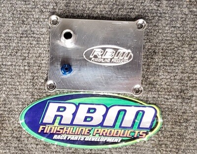 RBM Super Low Profile Crankcase Breather Cover with Pressure Sensor Port