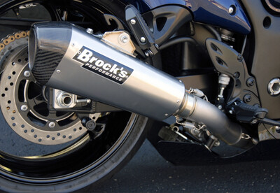 Brock's CT Single Full System w/ 16" Muffler Hayabusa (08-19) Brock's CT Single Full System w/ 16" Muffler Hayabusa (08-19)