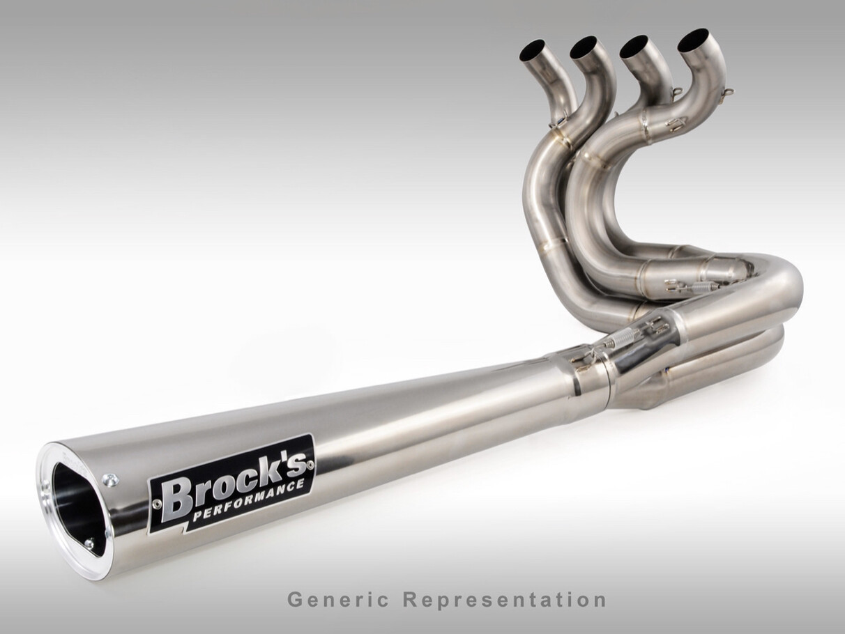 Brock's TiWinder Full System w/ 18" Muffler Race Baffle Hayabusa (99-19) Brock's TiWinder Full System w/ 18" Muffler Race Baffle Hayabusa (99-19)