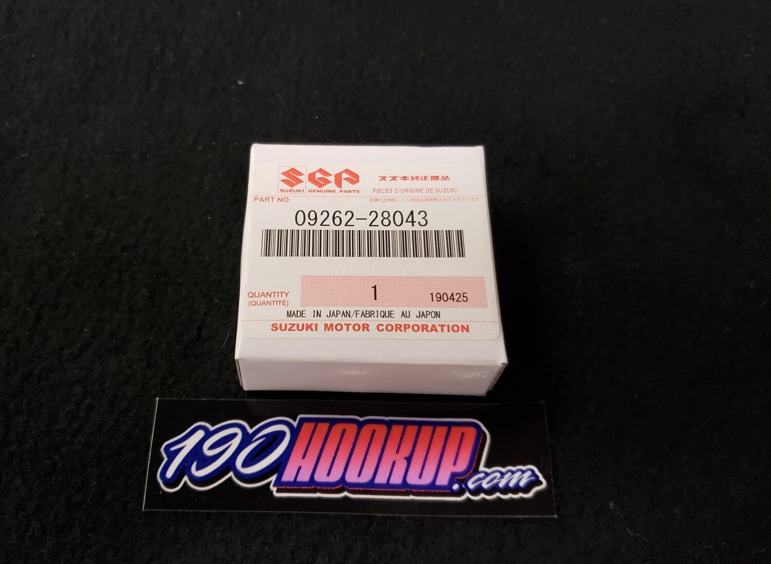 Suzuki OEM Rear Wheel Bearings Hayabusa (08-19) GSXR1000 (01-16) Suzuki OEM Rear Wheel Bearings Hayabusa (08-19) GSXR1000 (01-16)