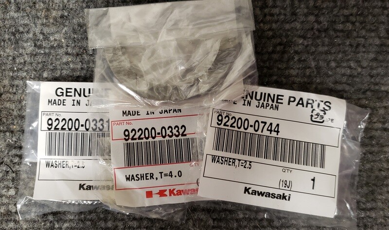Kawasaki OEM ZX14 Thrust Bearings