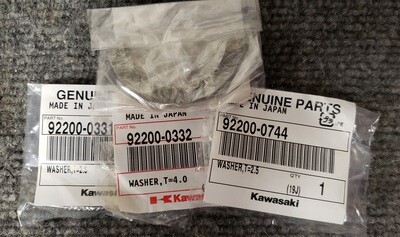 Kawasaki OEM ZX14 Thrust Bearings (2006-2024) Kawasaki OEM ZX14 Thrust Bearings (2006-2024)