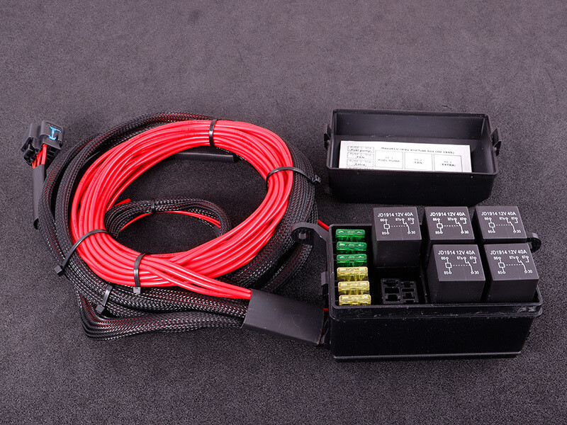 MaxxECU relay and fuse box MaxxECU relay and fuse box