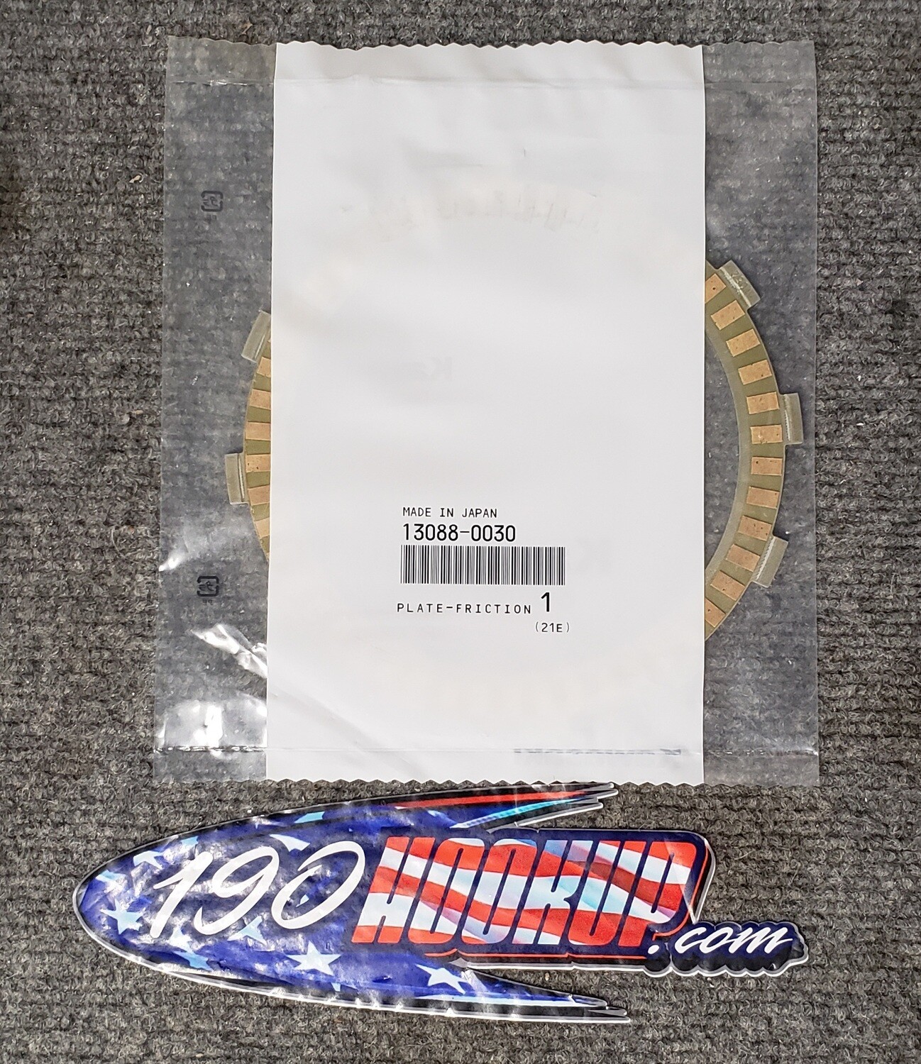 Kawasaki OEM ZX14 Individual Clutch Fiber Kawasaki OEM ZX14 Individual Clutch Fiber