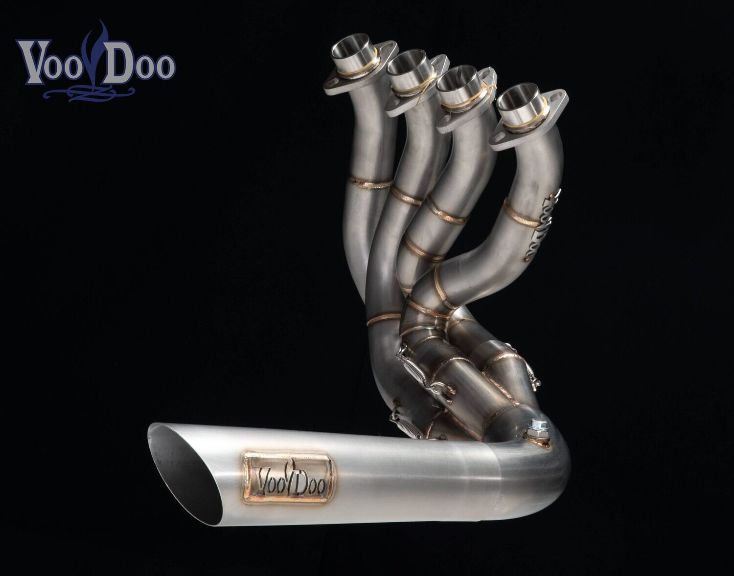 VooDoo BIG TUBE Sidewinder Kawasaki ZX14 (06-26), Finish: Natural
