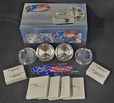RBM CUSTOM JE 3x6 STROKER NOS PISTON KIT SUZUKI  GSXR1000 (05-08)