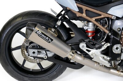 Brock's CT Single Full System w/ 16" Muffler S1000RR (20-23)