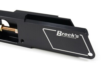 Brock's Bolt-On Swingarm Extensions (Black) S1000RR (20-23)