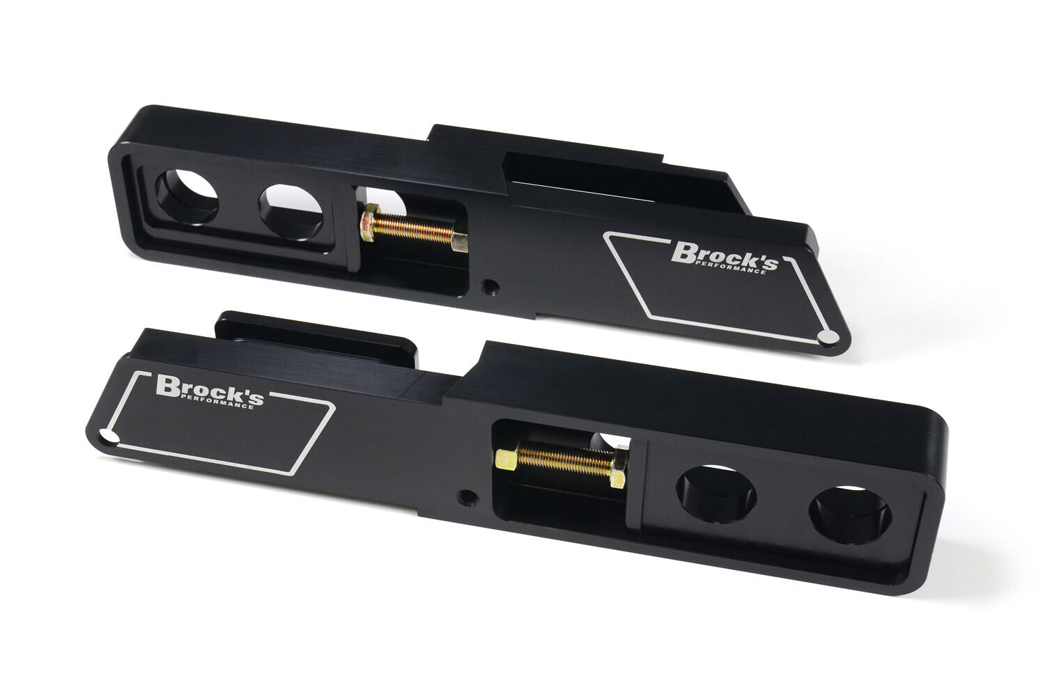 Brock's Bolt-On Swingarm Extensions (Black) S1000RR (20-23) Brock's Bolt-On Swingarm Extensions (Black) S1000RR (20-23)
