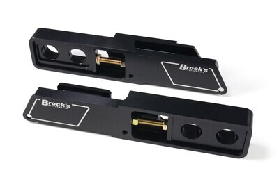 Brock's Bolt-On Swingarm Extensions (Black) S1000RR (20-23) Brock's Bolt-On Swingarm Extensions (Black) S1000RR (20-23)