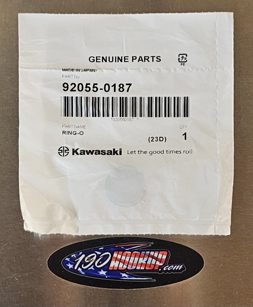 Kawasaki OEM Valve Cover Bolt Gasket (O-Ring) ZX14 (08-24) ZX10