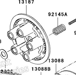 Kawasaki OEM Clutch Spring ZX14 (06-11)