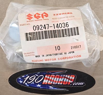 SUZUKI OEM DRAIN PLUG w/ WASHER SUZUKI OEM DRAIN PLUG w/ WASHER
