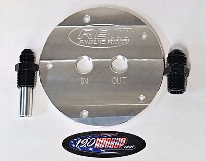 RBM Suzuki Fuel Tank Block Off Plate