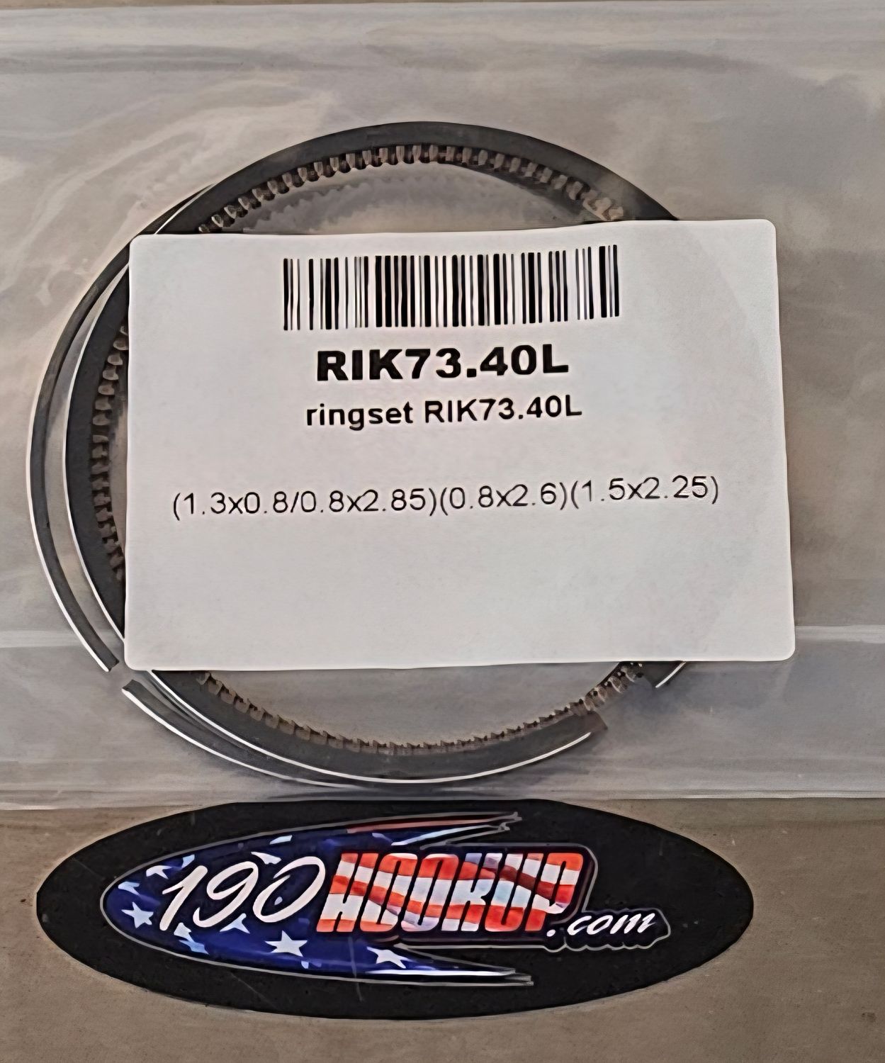 Wossner Replacement Ring Set 73.4mm GSXR1000 (05-08)