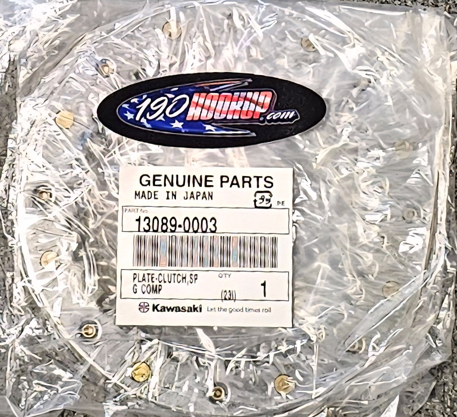 Kawasaki OEM Clutch Plate (Double Thick Steel)