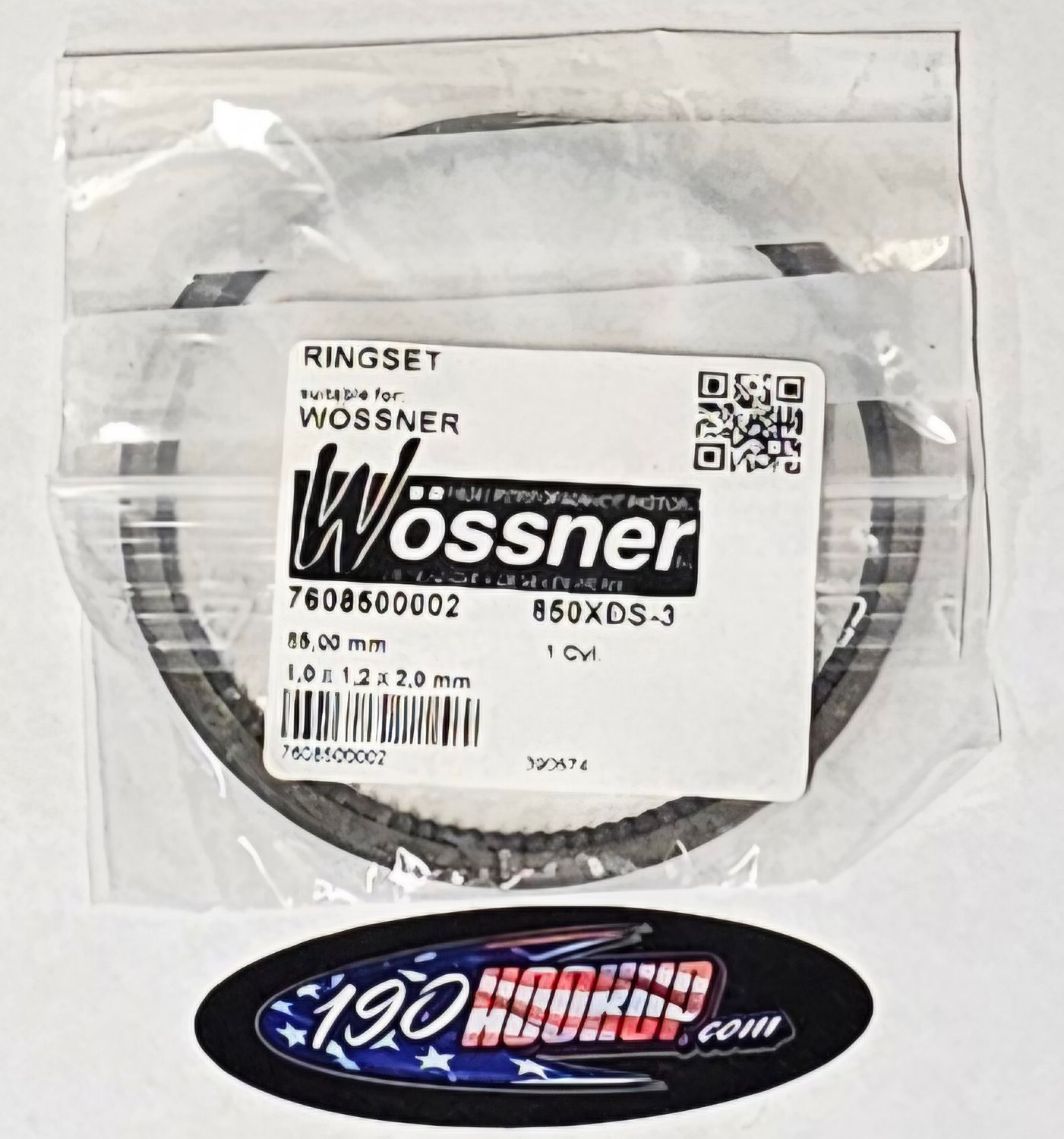 Wossner 85mm Replacement Ring Set