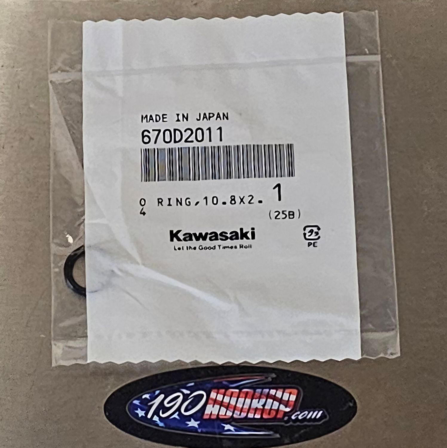 OEM Kawasaki ZX14 O RING,11MM (12-23)