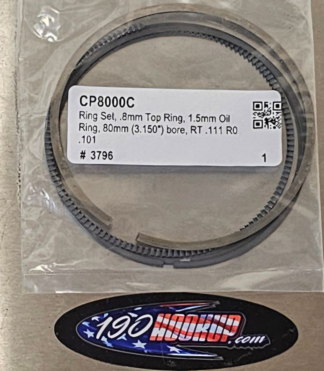 80mm Replacement Ring Set CP / JE Customs 2 Ring