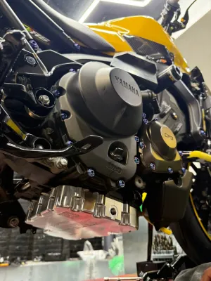 2014-2020 Billet Low Profile Oil Pan Yamaha MT09 1.5" 2014-2020 Billet Low Profile Oil Pan Yamaha MT09 1.5"