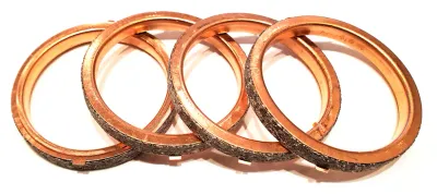 EXHAUST GASKET 4-PACK SUZUKI HAYABUSA 99-20 SUZUKI GSXR1000 07-16