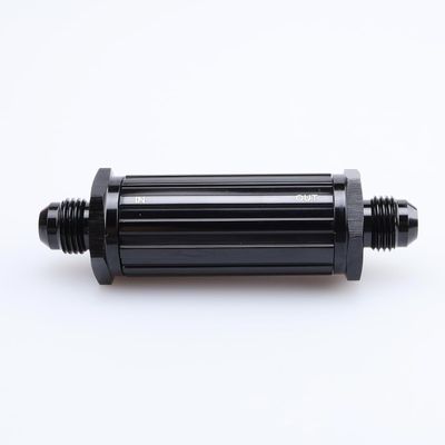 -6 AN to -6 AN Fuel Filter with 150 Micron Bronze Insert Element -6 AN to -6 AN Fuel Filter with 150 Micron Bronze Insert Element