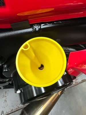 G Force 3D Printed Screw In Oil Fill Funnel with Vent