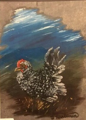 Art Print: Serama Bantam Hen