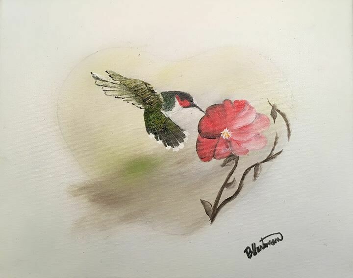 Art Print: Humming Bird, Rufus