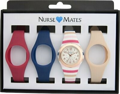 Nurse Mates Watch Gift Set-Kate Stripe Unibody